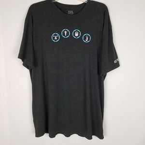 "Fit Four" Men's F4 Muscle T Shirt